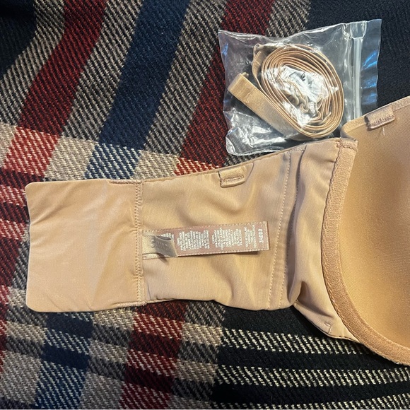SKIMS Weightless Strapless Bra with Straps Mesh Sienna 34F - Picture 4 of 4